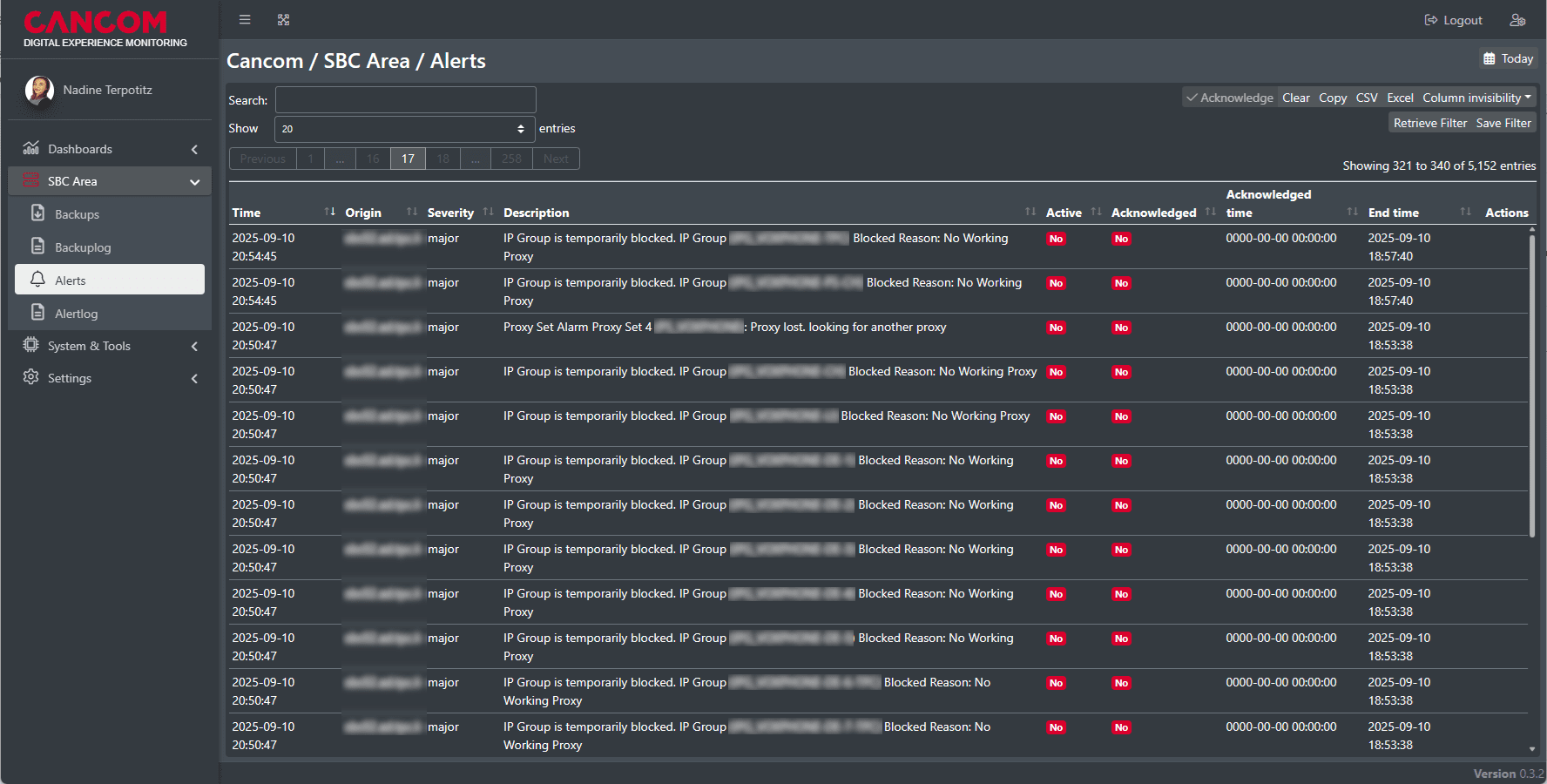 20260609 DEM SBC Alerts