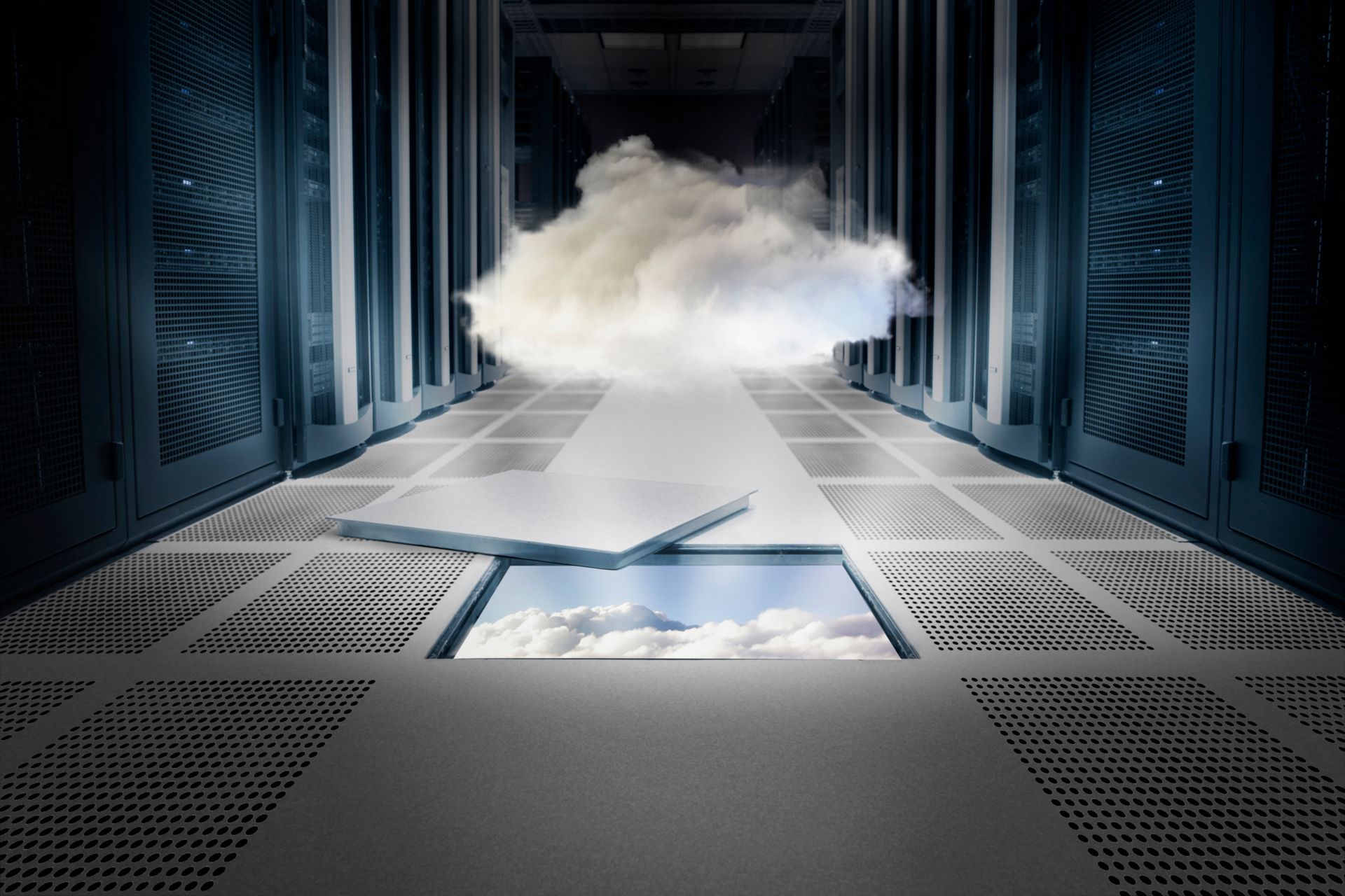 Cloud in the sky, symbolizing Cloud Transformation Consulting.